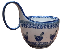 Load image into Gallery viewer, Bowl With Loop Handle 16 oz Blue Hen
