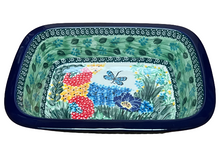 Load image into Gallery viewer, Rectangular Baker 10&quot; Unikat Happy Dragonfly
