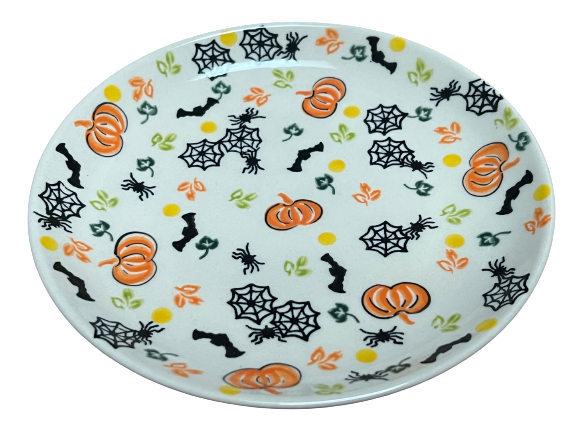 Dessert Plate 7.5” Unikat Pumpkin Fun