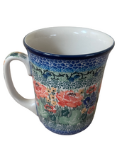 Load image into Gallery viewer, Bistro Mug 17 oz Unikat Summer Poppies Field
