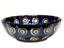 Load image into Gallery viewer, Scalloped Bowl 4.5&quot; Peacock
