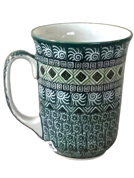 Bistro Mug 17 oz Aztec Forest