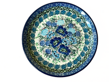 Load image into Gallery viewer, Dessert Plate Unikat Blue Summer
