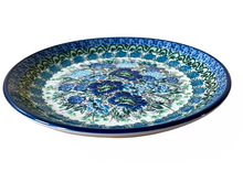 Load image into Gallery viewer, Dessert Plate Unikat Blue Summer
