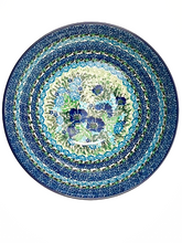 Load image into Gallery viewer, Bowl 9&quot; Unikat Blue Flower Bonanza
