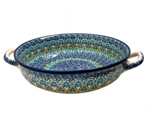 Load image into Gallery viewer, Round Baker With Handles 10&quot; Tranquil Tide
