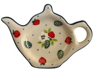 Tea Bag or Lemon Holder Strawberry Field