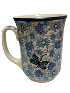 Bistro Mug 17 oz Misty Dragonfly