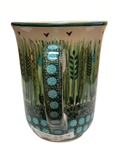 Load image into Gallery viewer, Bistro Mug 17 oz Unikat Green Lake Grass
