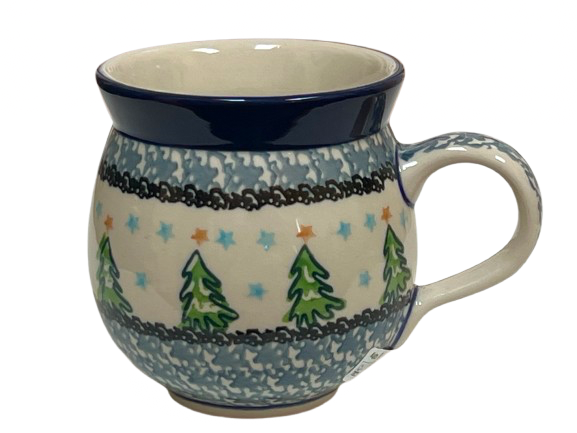 Bubble Mug 12 oz Evergreens