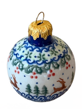 Load image into Gallery viewer, Christmas Ball Ornament Unikat Reindeer Games
