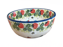 Load image into Gallery viewer, Bowl 5&quot; Strawberry Field
