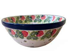 Load image into Gallery viewer, Bowl 5.5” Strawberry Field
