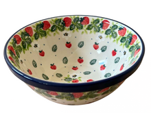 Load image into Gallery viewer, Bowl 6.5” Strawberry Field
