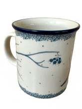 Load image into Gallery viewer, Straight Mug 8 oz Unikat Blue Birds
