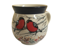 Load image into Gallery viewer, Bubble Mug 16 oz Unikat Red Birds
