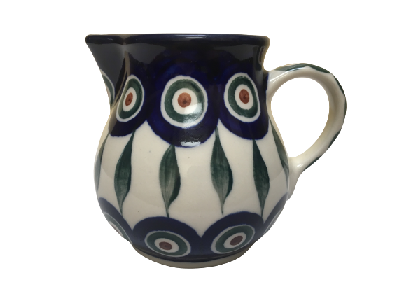 Cream Pitcher 6 oz Peacock