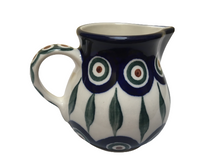 Load image into Gallery viewer, Cream Pitcher 6 oz Peacock
