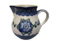 Cream Pitcher 6 oz Blue Poppy