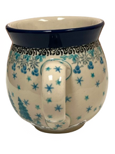 Load image into Gallery viewer, Bubble Mug 12 oz Unikat Pretty In Blue
