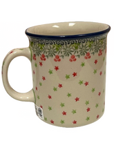 Load image into Gallery viewer, Straight Mug 8 oz Unikat Christmas Cabin
