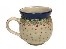 Load image into Gallery viewer, Bubble Mug 12 oz Unikat Christmas Cabin
