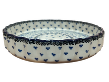 Load image into Gallery viewer, Fluted Pie/Quiche Baker 9&quot; Silver Lace
