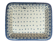 Load image into Gallery viewer, Rectangular Baker with Rim 14&quot; Dragonfly
