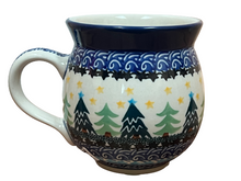 Load image into Gallery viewer, Bubble Mug 12 oz Christmas Trees

