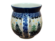 Load image into Gallery viewer, Bubble Mug 12 oz Christmas Trees
