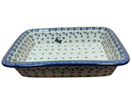 Rectangular Baker with Rim 14
