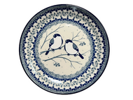 Dessert Plate Unikat Blue Birds