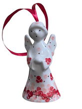 Load image into Gallery viewer, Angel Ornament 3&quot; Cherry Berry
