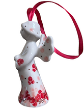 Load image into Gallery viewer, Angel Ornament 3&quot; Cherry Berry
