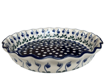Load image into Gallery viewer, Fluted Pie Baker 10&quot; Bleeding Heart
