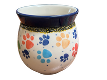 Load image into Gallery viewer, Bubble Mug 12 oz Paw Prints
