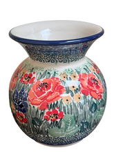Load image into Gallery viewer, Bubble Vase Unikat Summer Poppies Field
