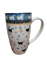 Load image into Gallery viewer, Latte Mug 12 oz Purr Snickety
