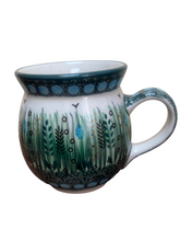 Load image into Gallery viewer, Bubble Mug 16 oz Unikat Green Lake Grass
