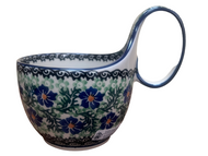 Bowl With Loop Handle 16 oz Sweet Violets