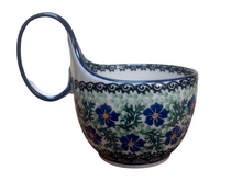 Load image into Gallery viewer, Bowl With Loop Handle 16 oz Sweet Violets
