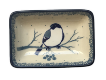 Load image into Gallery viewer, Dipping Bowl Unikat Blue Birds
