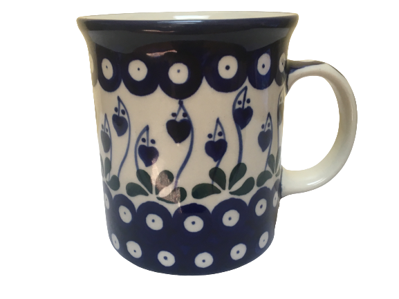 Straight Mug 15 oz Bleeding Heart