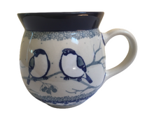 Load image into Gallery viewer, Bubble Mug 16 oz Unikat  Blue Birds
