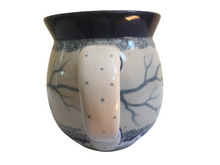 Load image into Gallery viewer, Bubble Mug 12 oz Unikat Blue Birds
