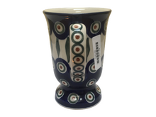 Load image into Gallery viewer, Pedestal Mug 8 oz Peacock
