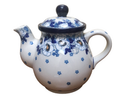 Teapot 20 oz White Spring