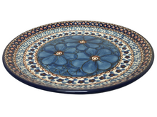 Load image into Gallery viewer, Dessert Plate Unikat Cobalt Flowers
