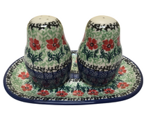 Load image into Gallery viewer, Salt and Pepper Set with Tray Maraschino
