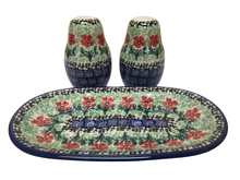 Load image into Gallery viewer, Salt and Pepper Set with Tray Maraschino
